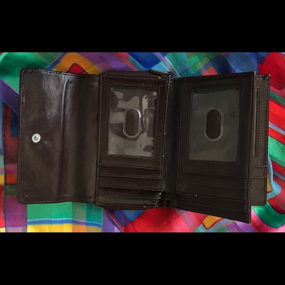 Vintage Gianni Bini Leather Wallet Clutch - Picture 6 of 8